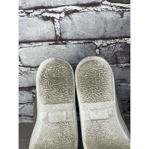 Potoma Green Canvas Fabric Slip On Casual Sneakers Shoes Women’s Sz 39EU/8.5M US - Picture 7 of 16